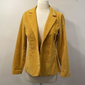 Rosé a Pois Mustard Blazer (made in Italy)
